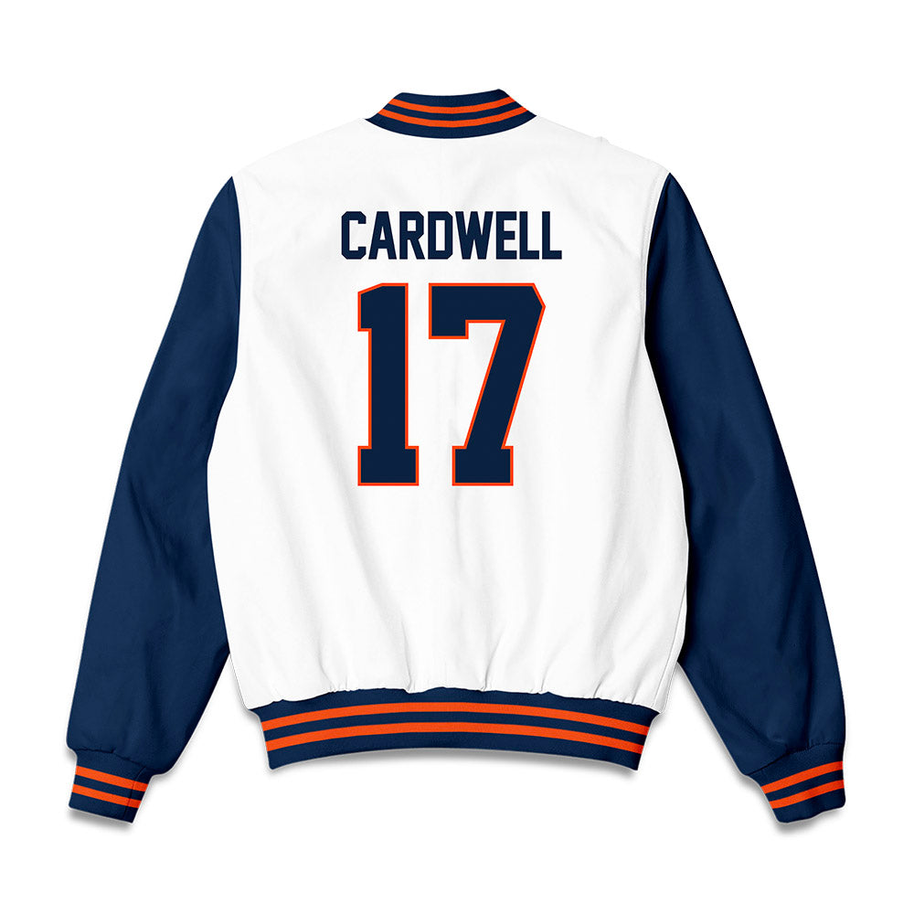 Auburn - NCAA Men's Basketball : Drake Cardwell - NCAA® March Madness® Final 4 Bomber Jacket-1