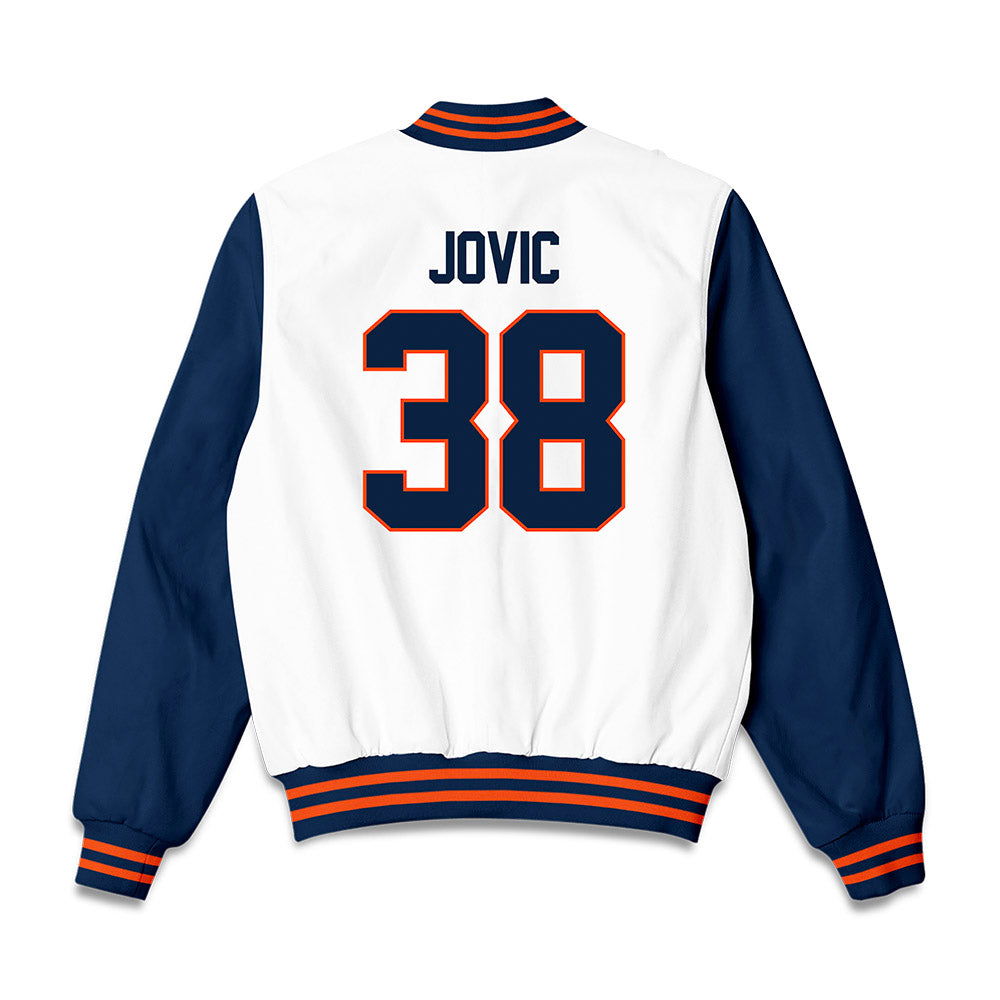 Auburn - NCAA Men's Basketball : Filip Jovic - NCAA® March Madness® Final 4 Bomber Jacket-1