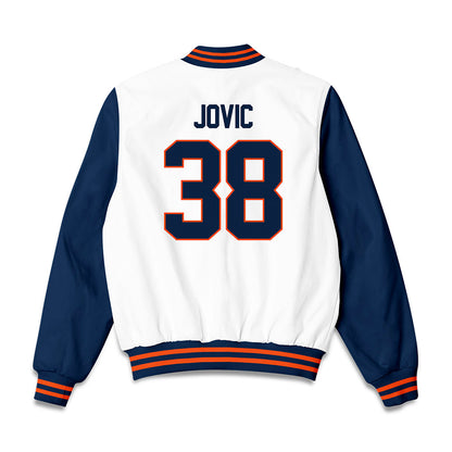 Auburn - NCAA Men's Basketball : Filip Jovic - NCAA® March Madness® Final 4 Bomber Jacket-1