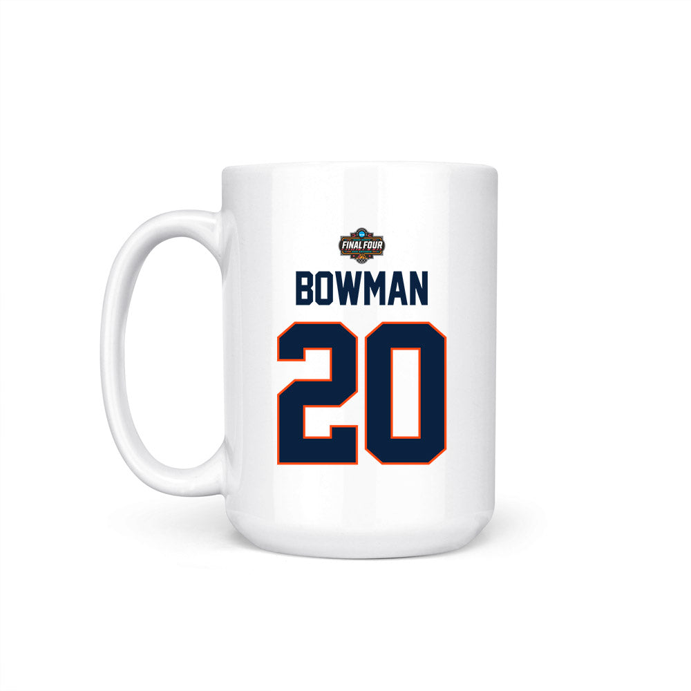 Auburn - NCAA Men's Basketball : Jeremiah Bowman - NCAA® March Madness® Final 4 Coffee Mug-1