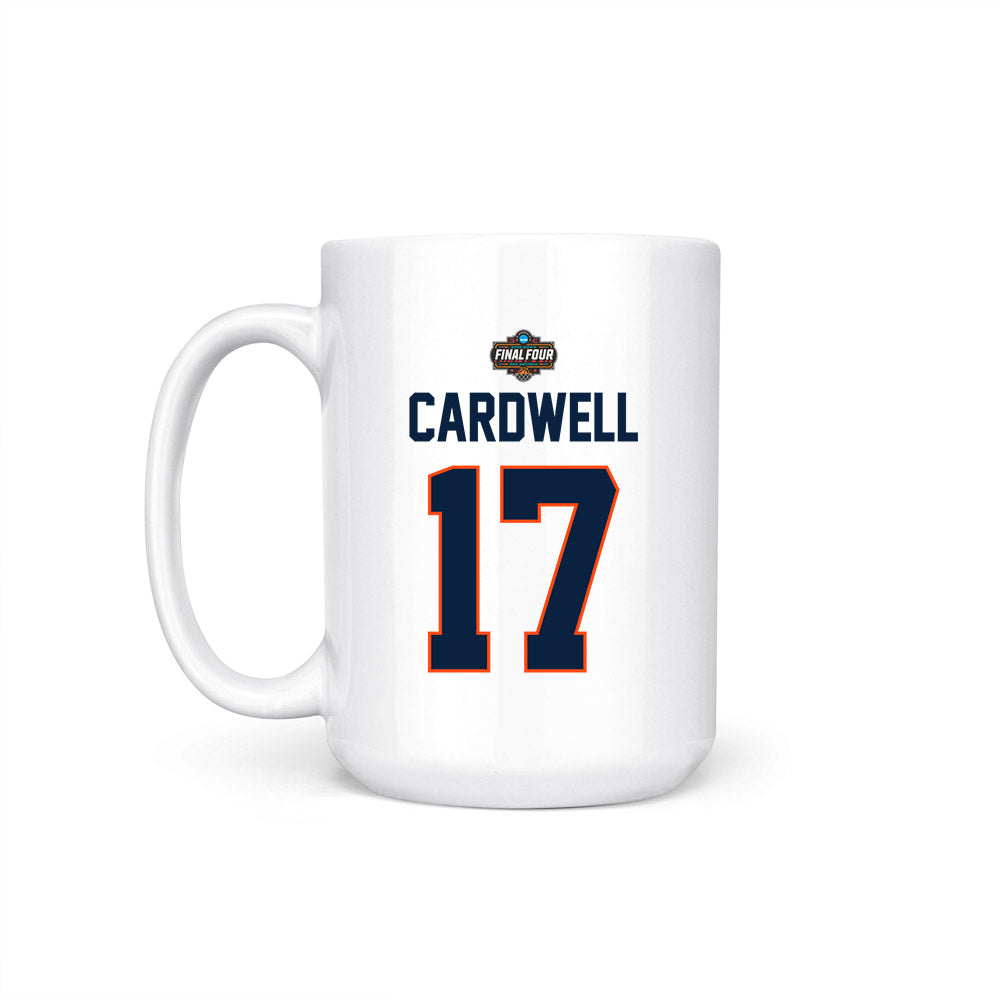 Auburn - NCAA Men's Basketball : Drake Cardwell - NCAA® March Madness® Final 4 Coffee Mug-1