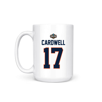 Auburn - NCAA Men's Basketball : Drake Cardwell - NCAA® March Madness® Final 4 Coffee Mug-1