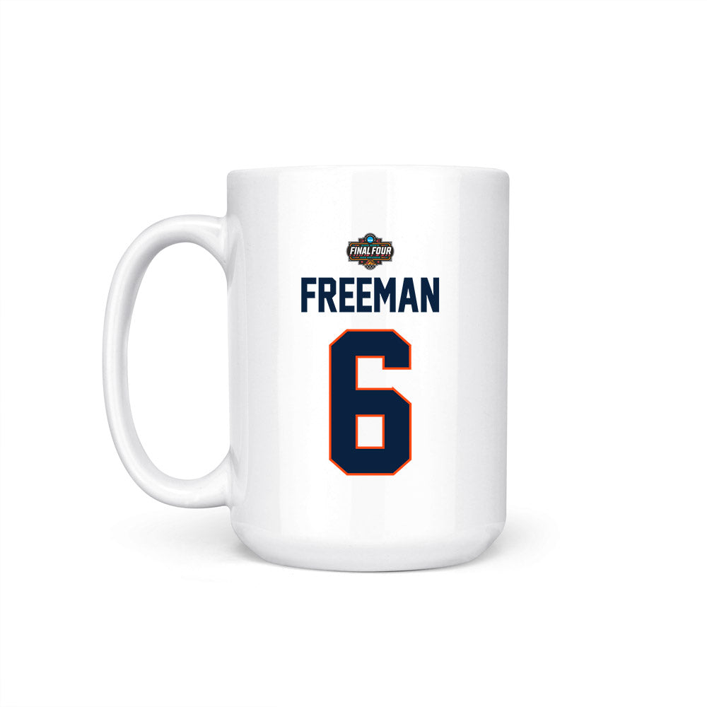Auburn - NCAA Men's Basketball : Elyjah Freeman - NCAA® March Madness® Final 4 Coffee Mug-1