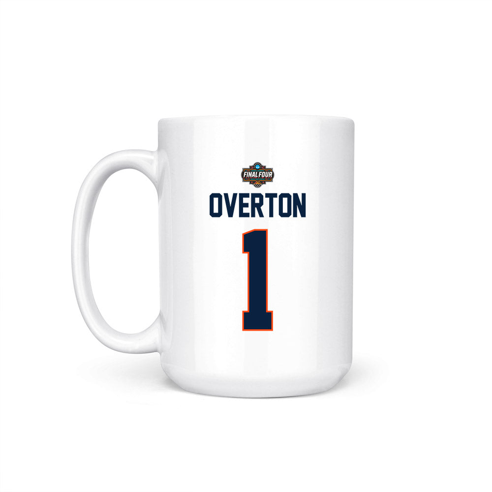 Auburn - NCAA Men's Basketball : Kevin Overton - NCAA® March Madness® Final 4 Coffee Mug-1