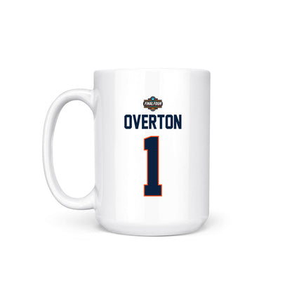 Auburn - NCAA Men's Basketball : Kevin Overton - NCAA® March Madness® Final 4 Coffee Mug-1