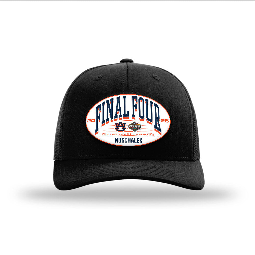 Auburn - NCAA Men's Basketball : Blake Muschalek - NCAA® March Madness® Final 4 Snapback Trucker Hat-0