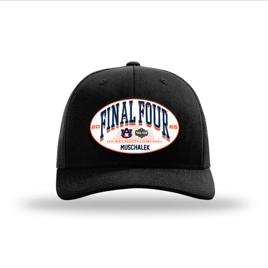 Auburn - NCAA Men's Basketball : Blake Muschalek - NCAA® March Madness® Final 4 Snapback Trucker Hat-0