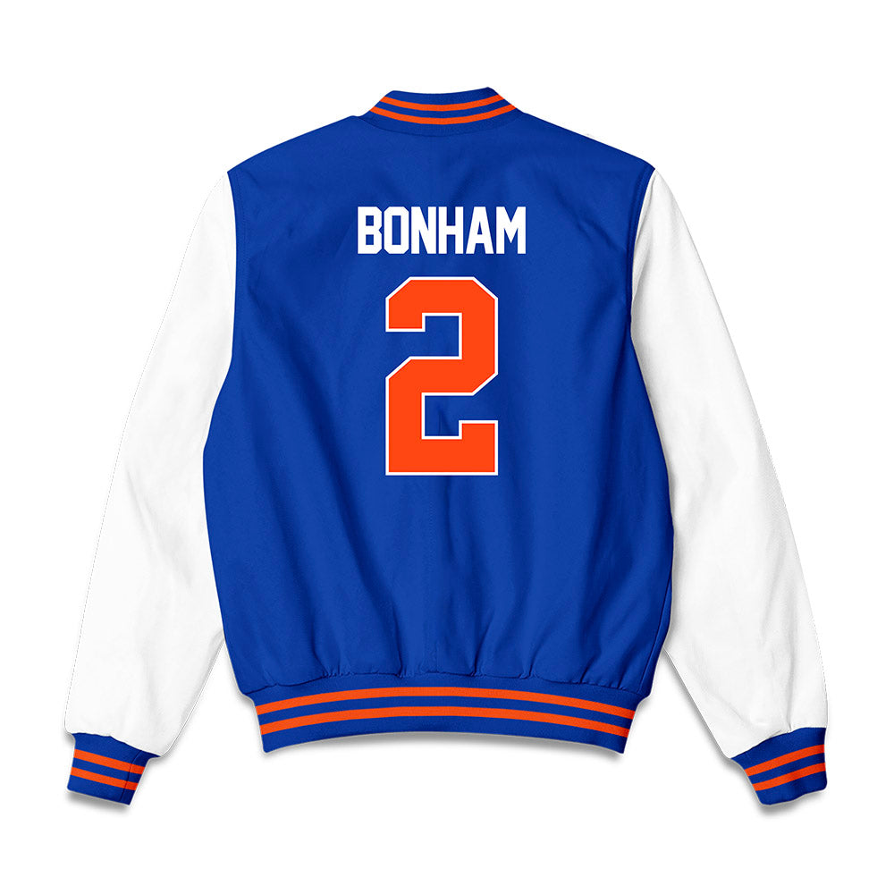 Florida - NCAA Men's Basketball : Trey Bonham - NCAA® March Madness® Final 4 Bomber Jacket-1
