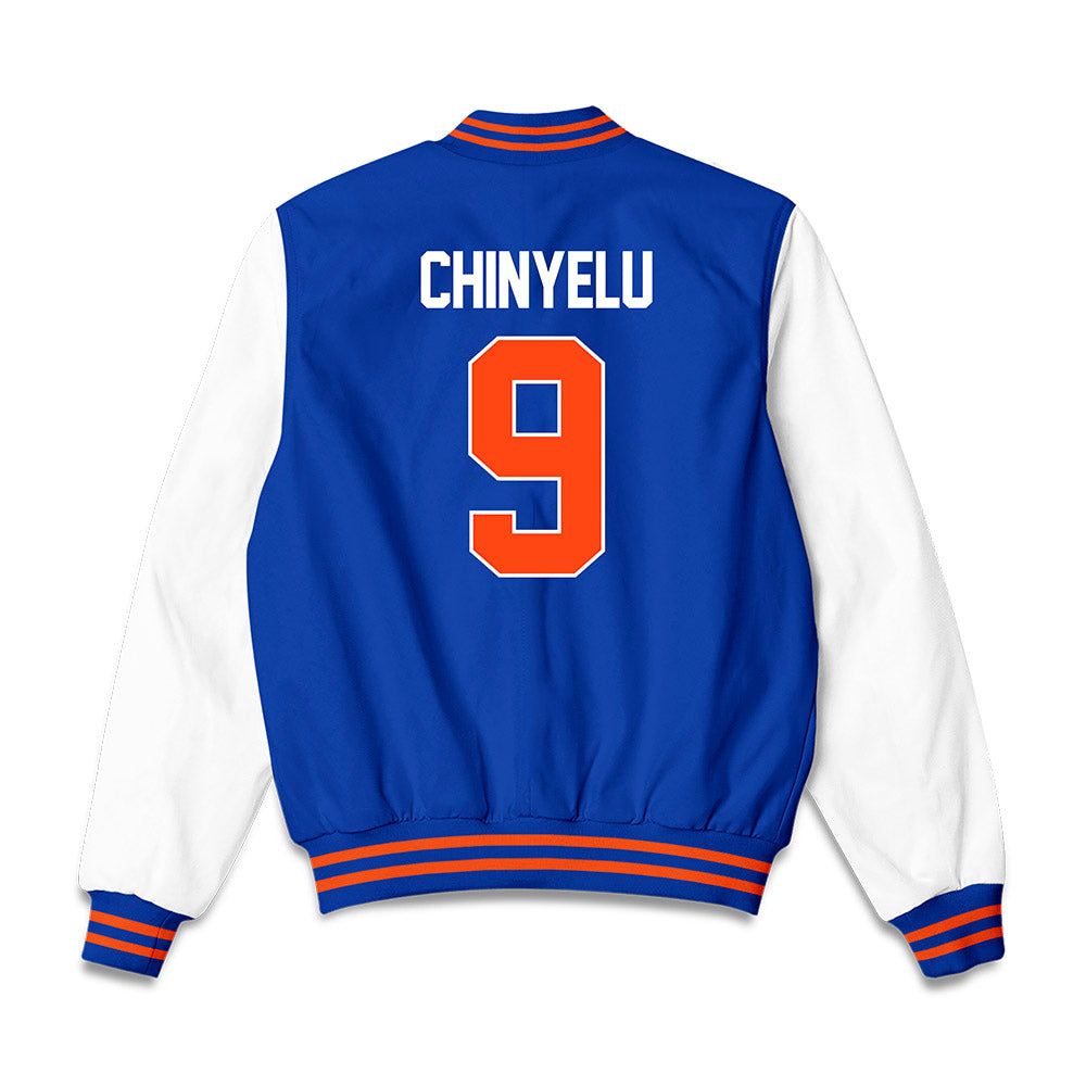 Florida - NCAA Men's Basketball : Rueben Chinyelu - NCAA® March Madness® Final 4 Bomber Jacket-1