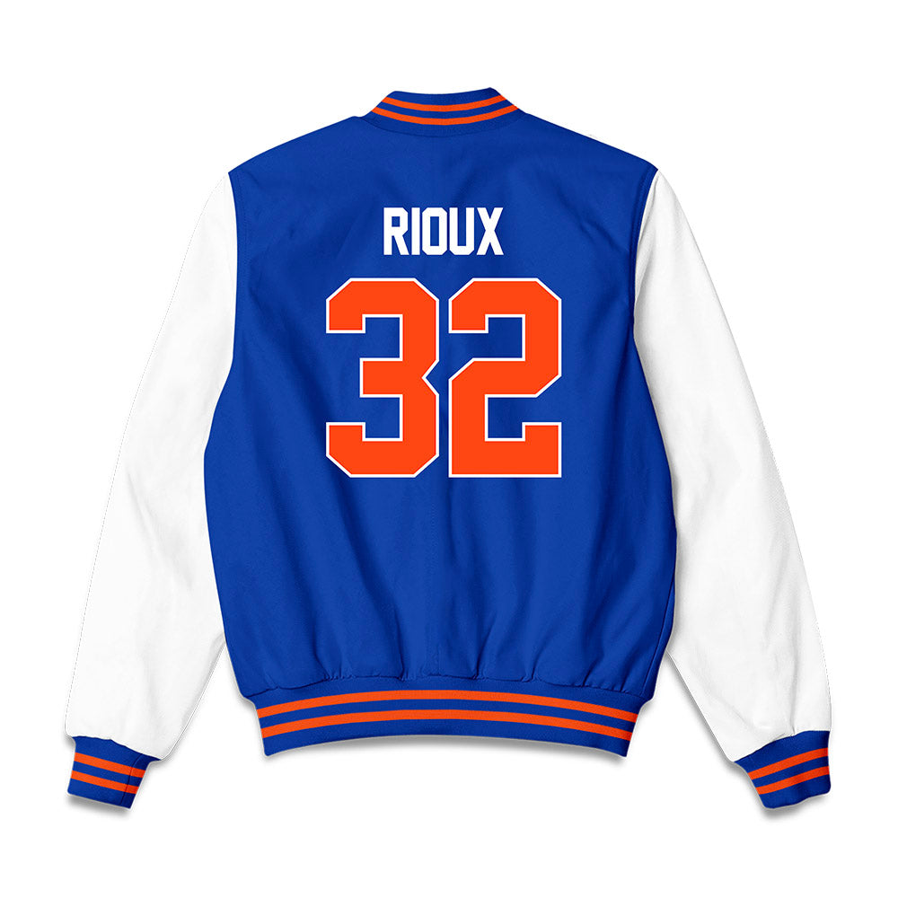 Florida - NCAA Men's Basketball : Olivier Rioux - NCAA® March Madness® Final 4 Bomber Jacket-1
