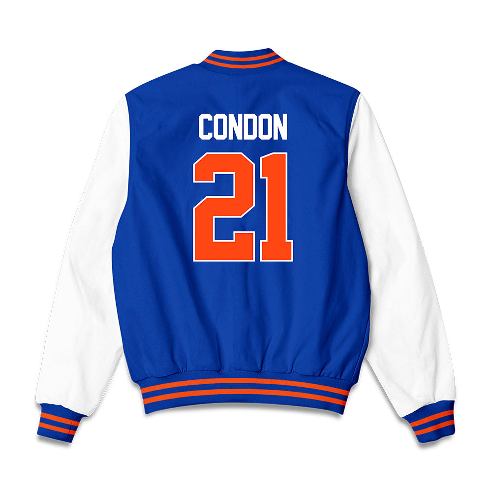 Florida - NCAA Men's Basketball : Alex Condon - NCAA® March Madness® Final 4 Bomber Jacket-1