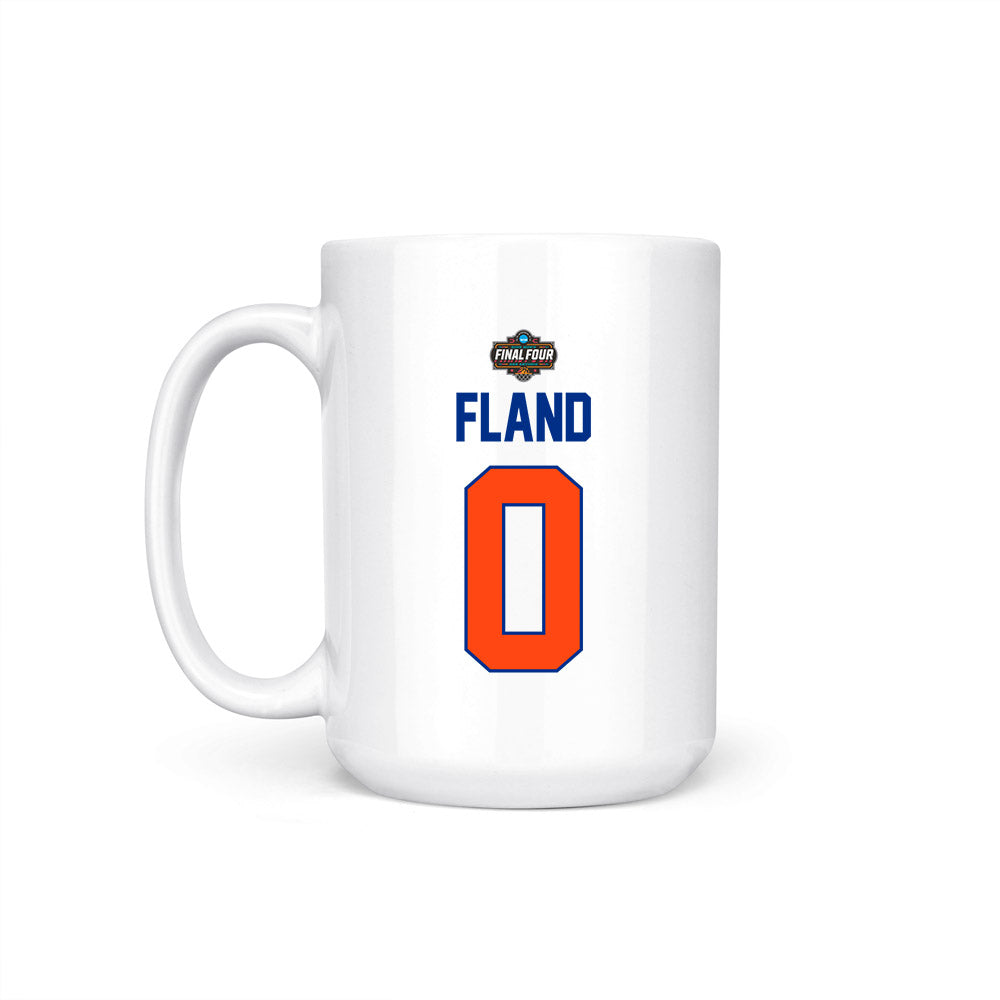 Florida - NCAA Men's Basketball : Johnuel Fland - NCAA® March Madness® Final 4 Coffee Mug-1