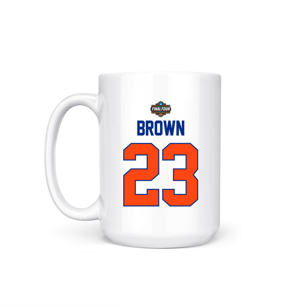 Florida - NCAA Men's Basketball : AJ Brown - NCAA® March Madness® Final 4 Coffee Mug-1
