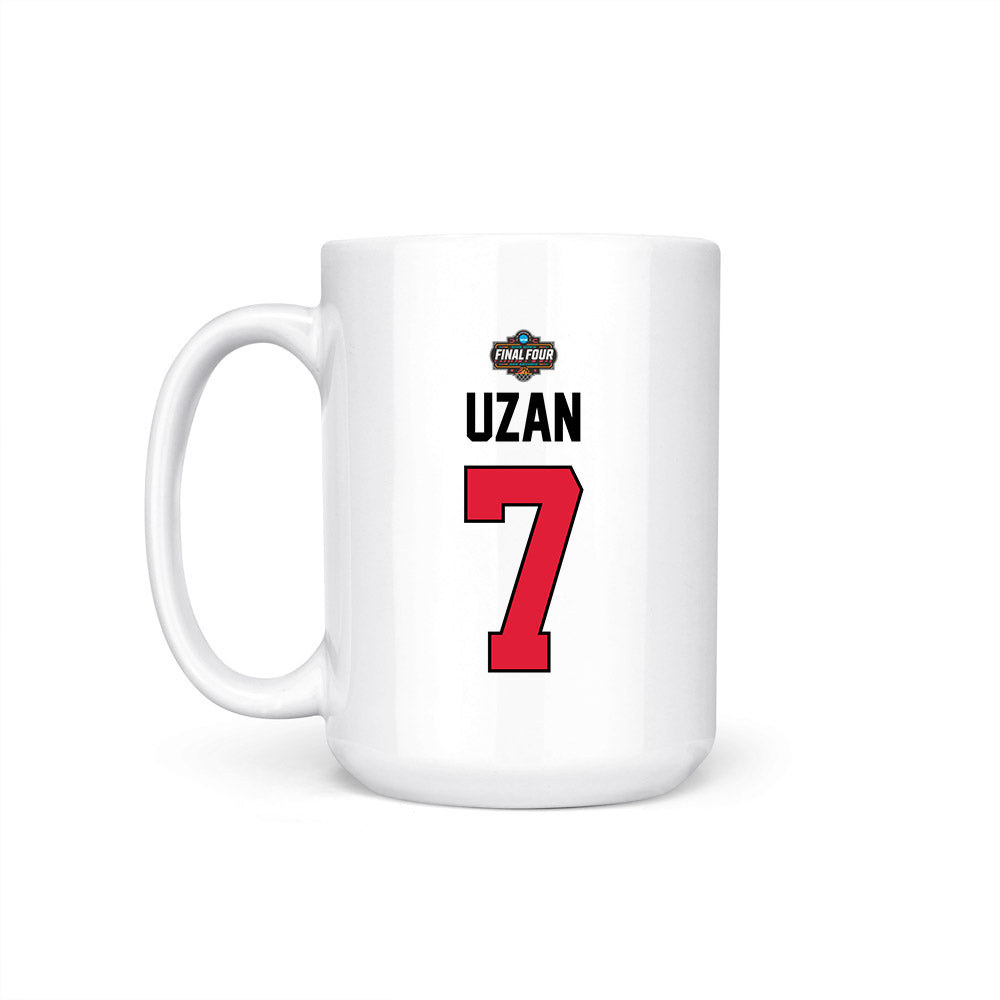 Houston - NCAA Men's Basketball : Milos Uzan - NCAA® March Madness® Final 4 Coffee Mug-1