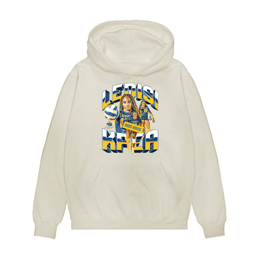 UMKC - NCAA Women's Volleyball : Ledisi Kpea - Collage Premium Hooded Sweatshirt-0