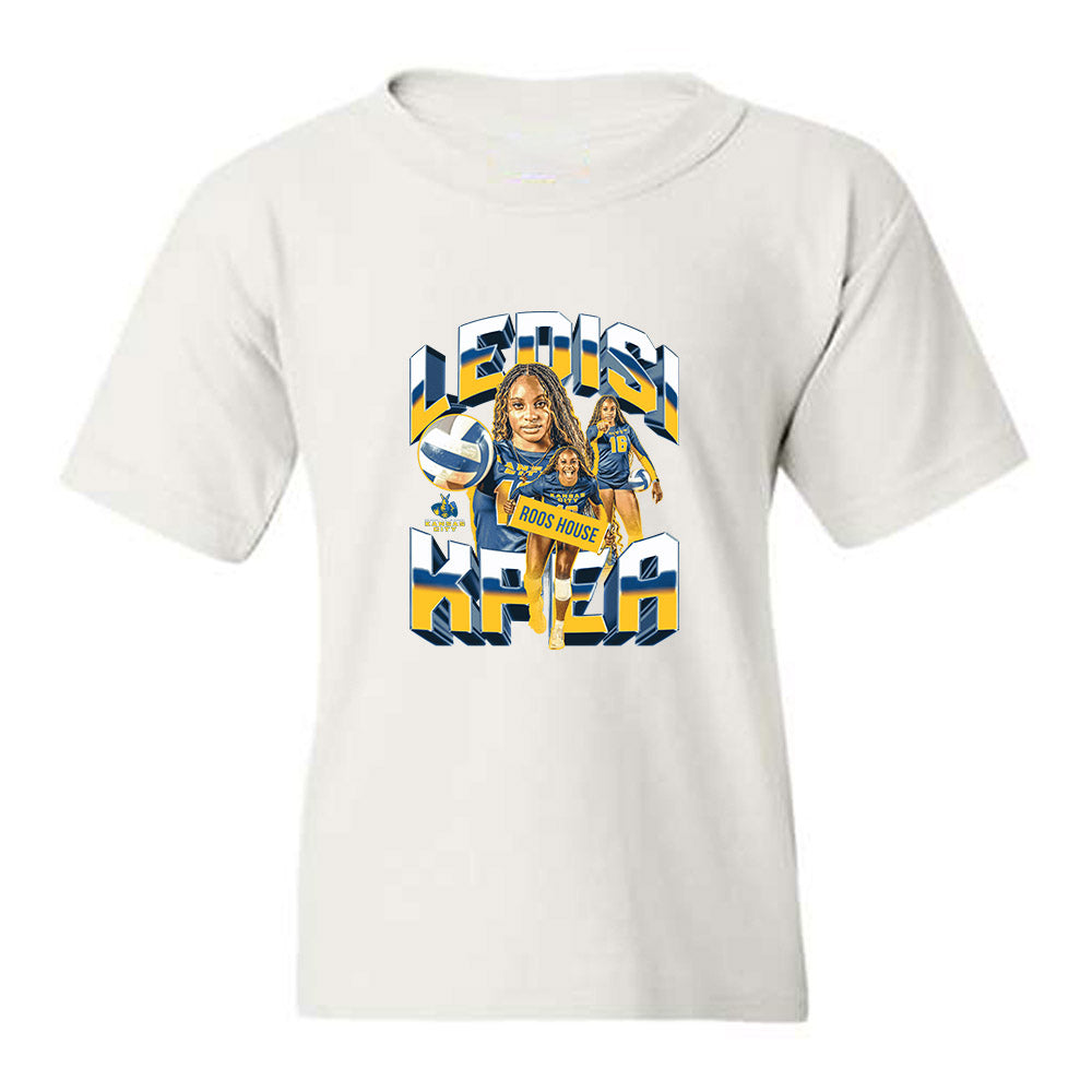 UMKC - NCAA Women's Volleyball : Ledisi Kpea - Collage Youth T-Shirt-0
