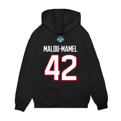 UConn - NCAA Women's Basketball : Gandy Malou-Mamel - NCAA® March Madness® Final 4 Premium Hooded Sweatshirt-1