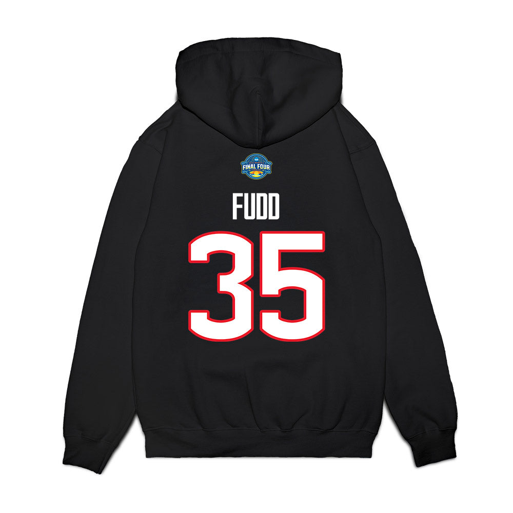 UConn - NCAA Women's Basketball : Azzi Fudd - NCAA® March Madness® Final 4 Premium Hooded Sweatshirt-1