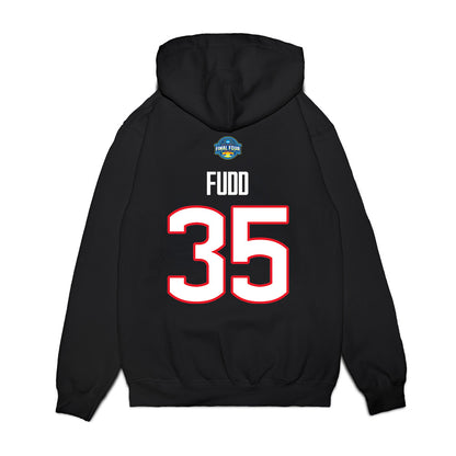 UConn - NCAA Women's Basketball : Azzi Fudd - NCAA® March Madness® Final 4 Premium Hooded Sweatshirt-1