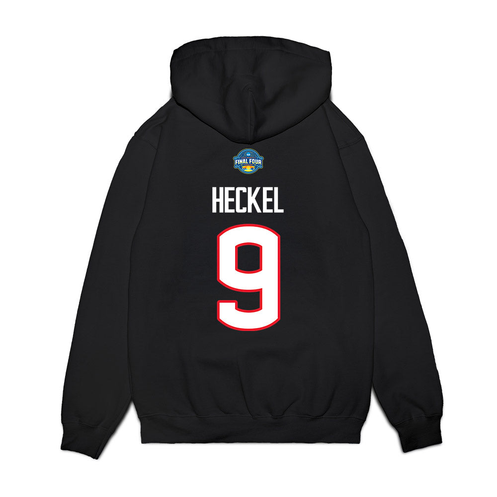 UConn - NCAA Women's Basketball : Kayleigh Heckel - NCAA® March Madness® Final 4 Premium Hooded Sweatshirt-1