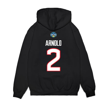 UConn - NCAA Women's Basketball : KK Arnold - NCAA® March Madness® Final 4 Premium Hooded Sweatshirt-1