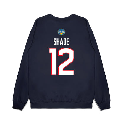 UConn - NCAA Women's Basketball : Ashlynn Shade - NCAA® March Madness® Final 4 Premium Crewneck Sweatshirt-1