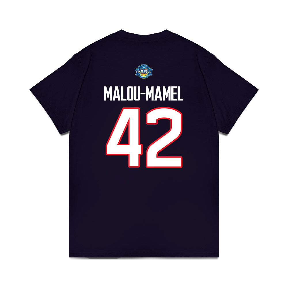 UConn - NCAA Women's Basketball : Gandy Malou-Mamel - NCAA® March Madness® Final 4 Premium T-Shirt-1