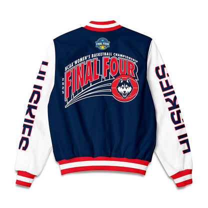 UConn - NCAA Women's Basketball : Gandy Malou-Mamel - NCAA® March Madness® Final 4 Bomber Jacket-1