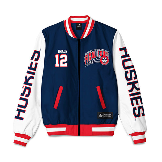 UConn - NCAA Women's Basketball : Ashlynn Shade - NCAA® March Madness® Final 4 Bomber Jacket-0
