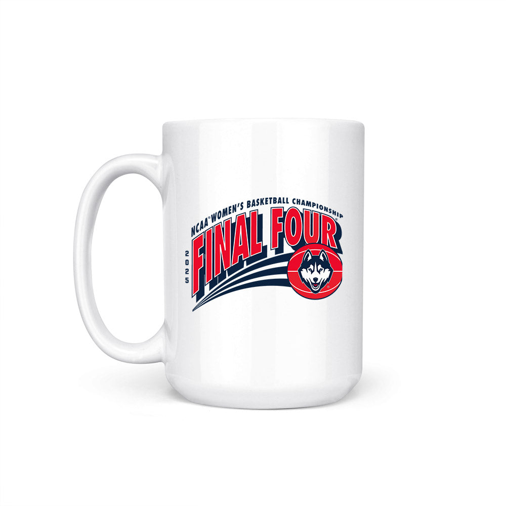 UConn - NCAA Women's Basketball : Caroline Ducharme - NCAA® March Madness® Final 4 Coffee Mug-1