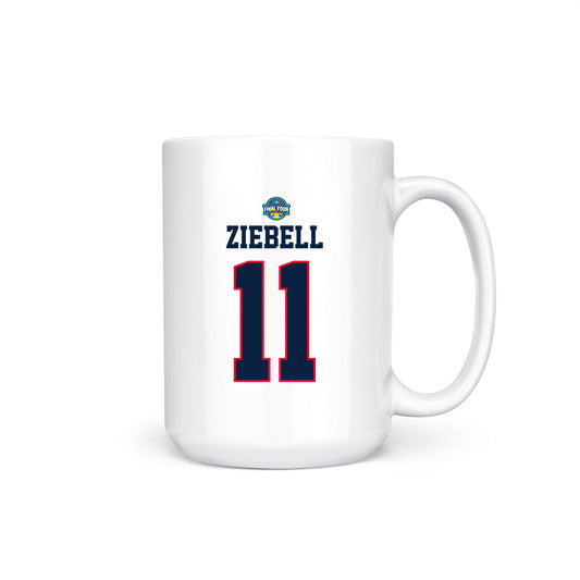 UConn - NCAA Women's Basketball : Allie Ziebell - NCAA® March Madness® Final 4 Coffee Mug-0