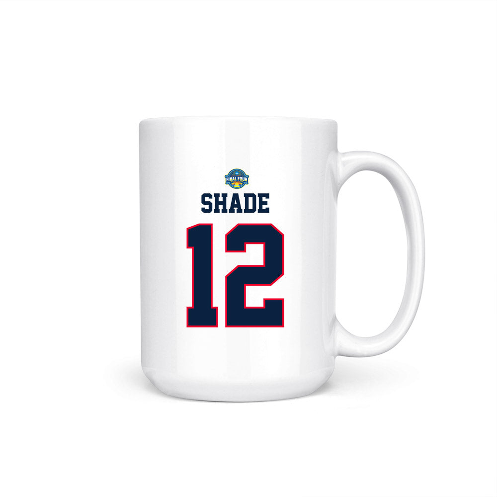 UConn - NCAA Women's Basketball : Ashlynn Shade - NCAA® March Madness® Final 4 Coffee Mug-0