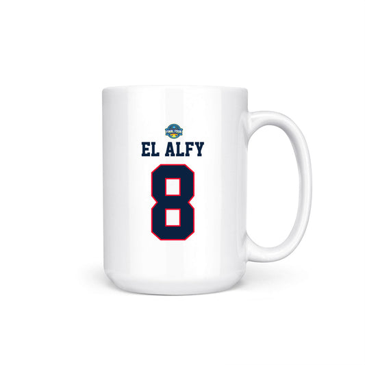 UConn - NCAA Women's Basketball : Jana El Alfy - NCAA® March Madness® Final 4 Coffee Mug-0