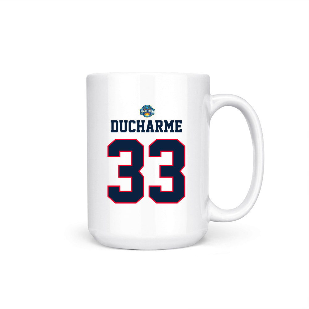 UConn - NCAA Women's Basketball : Caroline Ducharme - NCAA® March Madness® Final 4 Coffee Mug-0