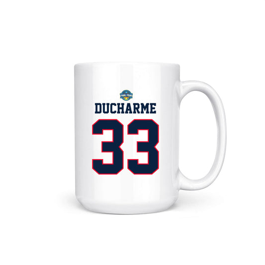 UConn - NCAA Women's Basketball : Caroline Ducharme - NCAA® March Madness® Final 4 Coffee Mug-0