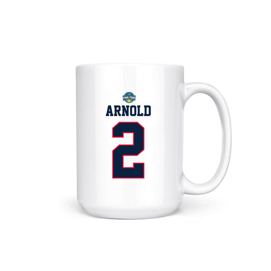 UConn - NCAA Women's Basketball : KK Arnold - NCAA® March Madness® Final 4 Coffee Mug-0