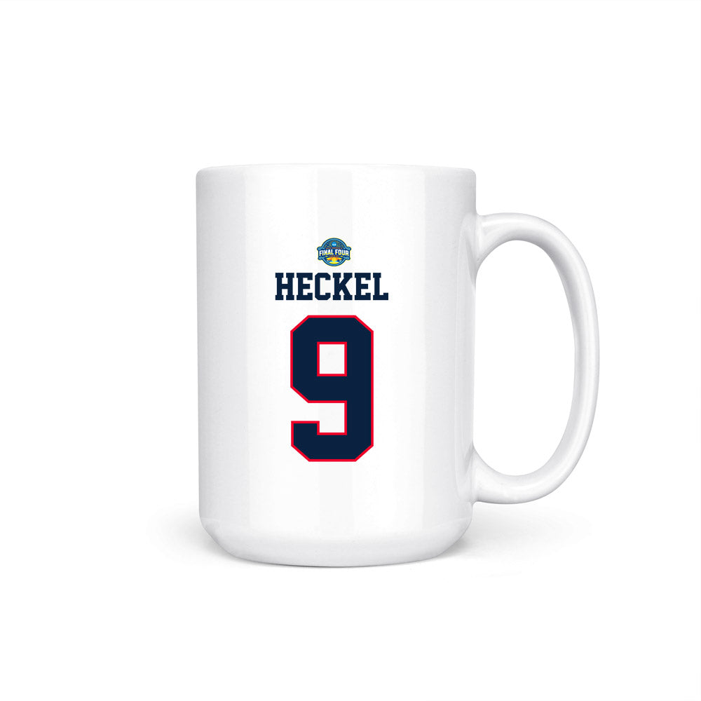 UConn - NCAA Women's Basketball : Kayleigh Heckel - NCAA® March Madness® Final 4 Coffee Mug-0