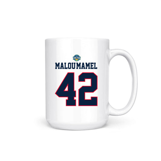 UConn - NCAA Women's Basketball : Gandy Malou-Mamel - NCAA® March Madness® Final 4 Coffee Mug-0