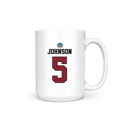 South Carolina - NCAA Women's Basketball : Tessa Johnson - NCAA® March Madness® Final 4 Coffee Mug-0