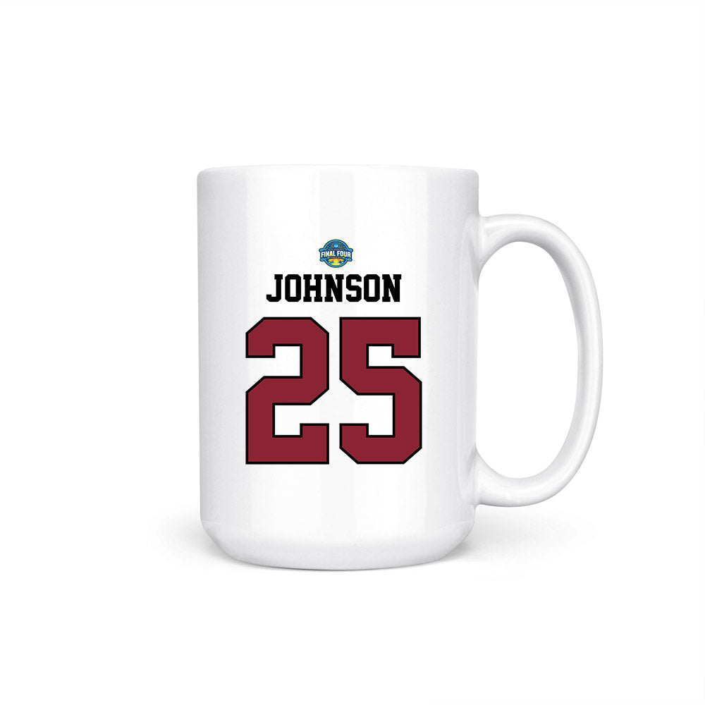 South Carolina - NCAA Women's Basketball : Raven Johnson - NCAA® March Madness® Final 4 Coffee Mug-0