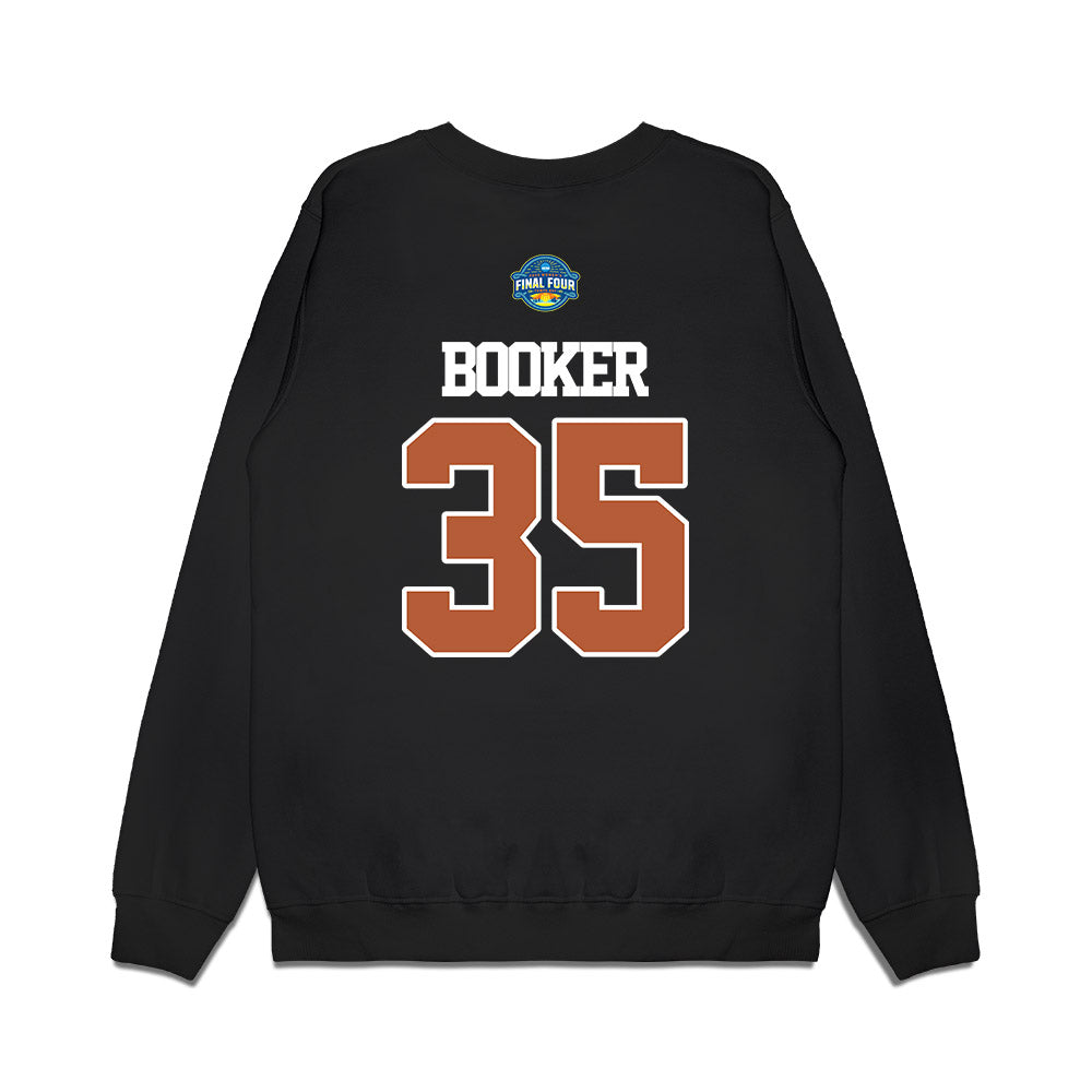 Texas - NCAA Women's Basketball : Madison Booker - NCAA® March Madness® Final 4 Premium Crewneck Sweatshirt-1