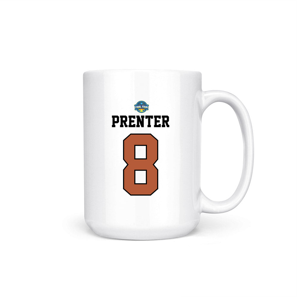 Texas - NCAA Women's Basketball : Grace Prenter - NCAA® March Madness® Final 4 Coffee Mug-0