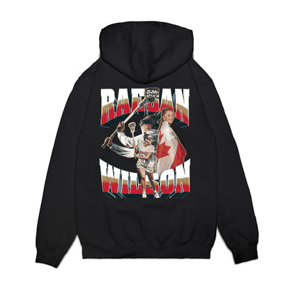 DU - NCAA Women's Lacrosse : Raegan Wilson - Premium Hooded Sweatshirt-1