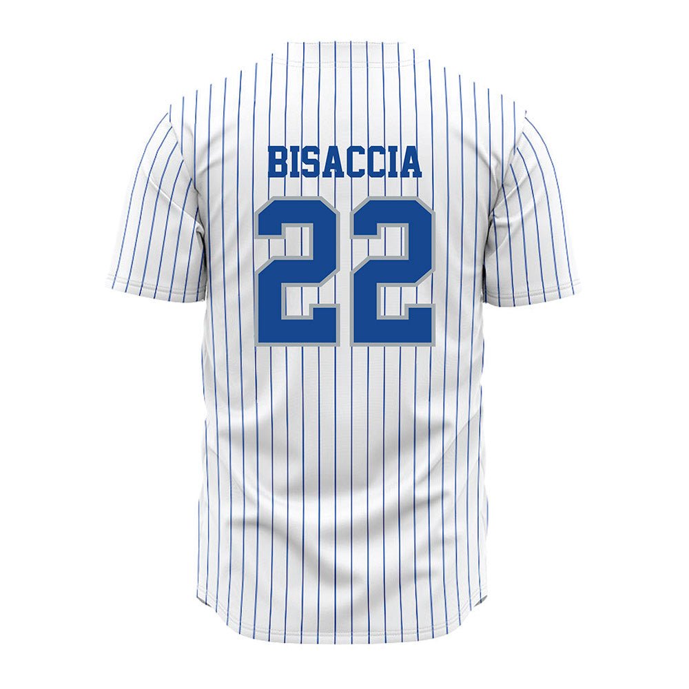 Seton Hall - NCAA Baseball : Nicholas Bisaccia - White Jersey-1