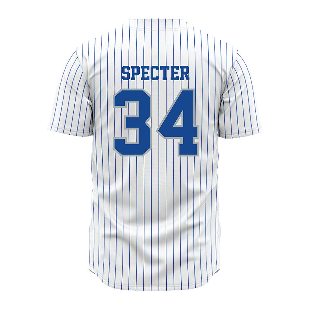 Seton Hall - NCAA Baseball : Jesse Specter - White Jersey-1