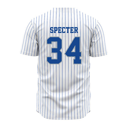 Seton Hall - NCAA Baseball : Jesse Specter - White Jersey-1