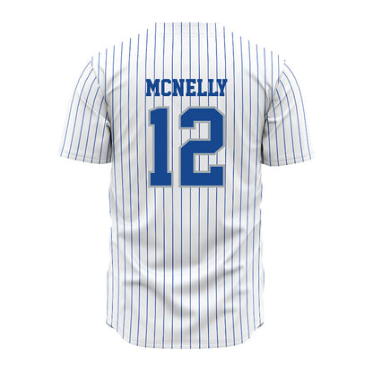 Seton Hall - NCAA Baseball : Mark McNelly - White Jersey-1