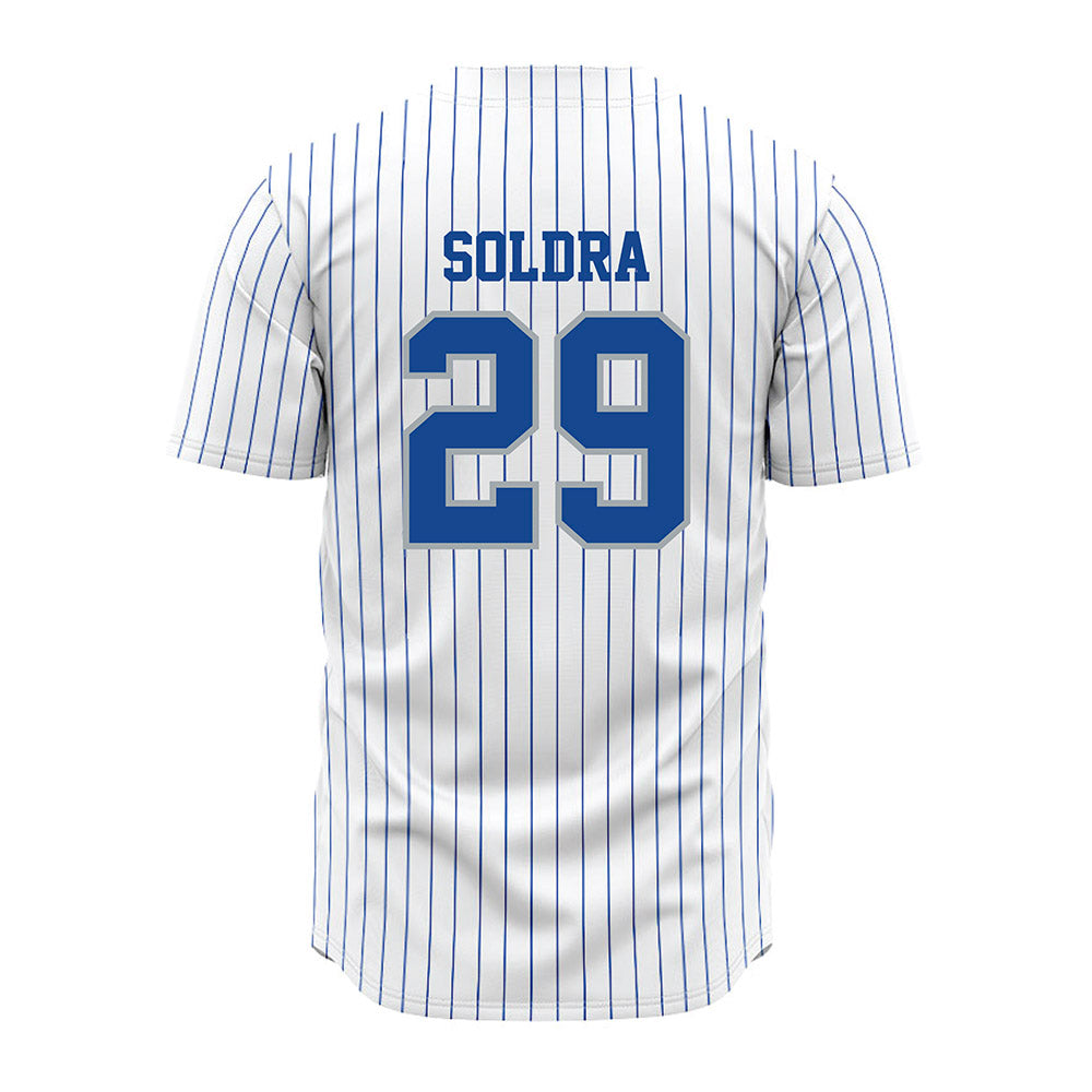Seton Hall - NCAA Baseball : AJ Soldra - White Jersey-1