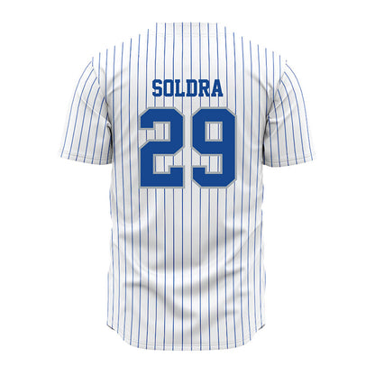 Seton Hall - NCAA Baseball : AJ Soldra - White Jersey-1