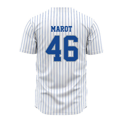 Seton Hall - NCAA Baseball : Jordan Marot - White Jersey-1